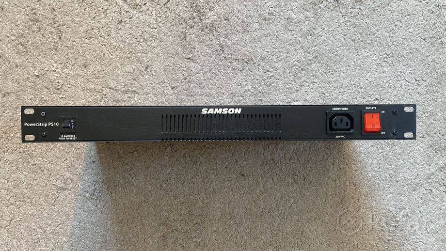 Samson PowerStrip PS10 - рэковый сетевой фильтр — фото 1