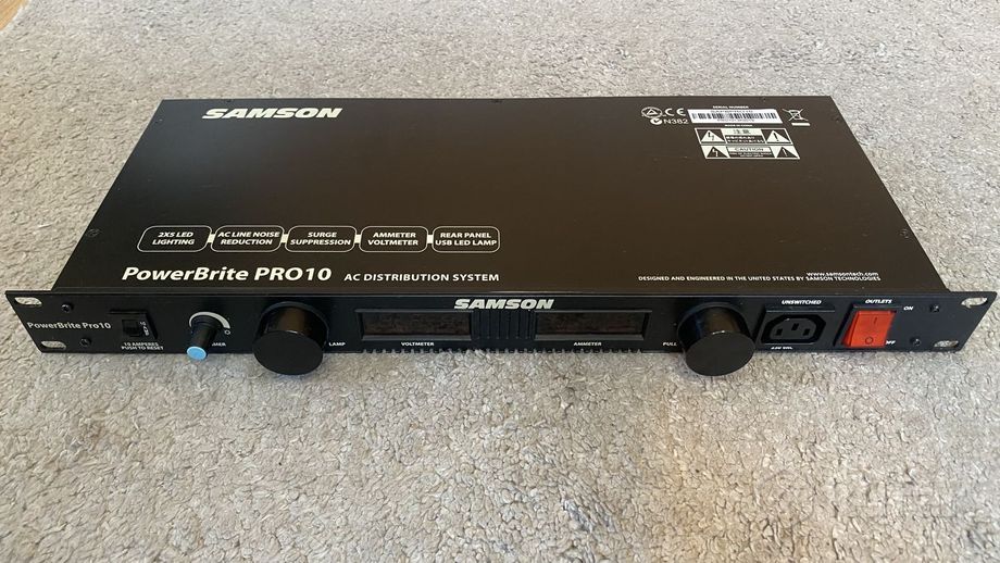 Samson PowerBrite PB10 Pro фильтр питания — фото 2