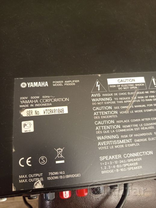 Усилитель Yamaha p5000s — фото 3