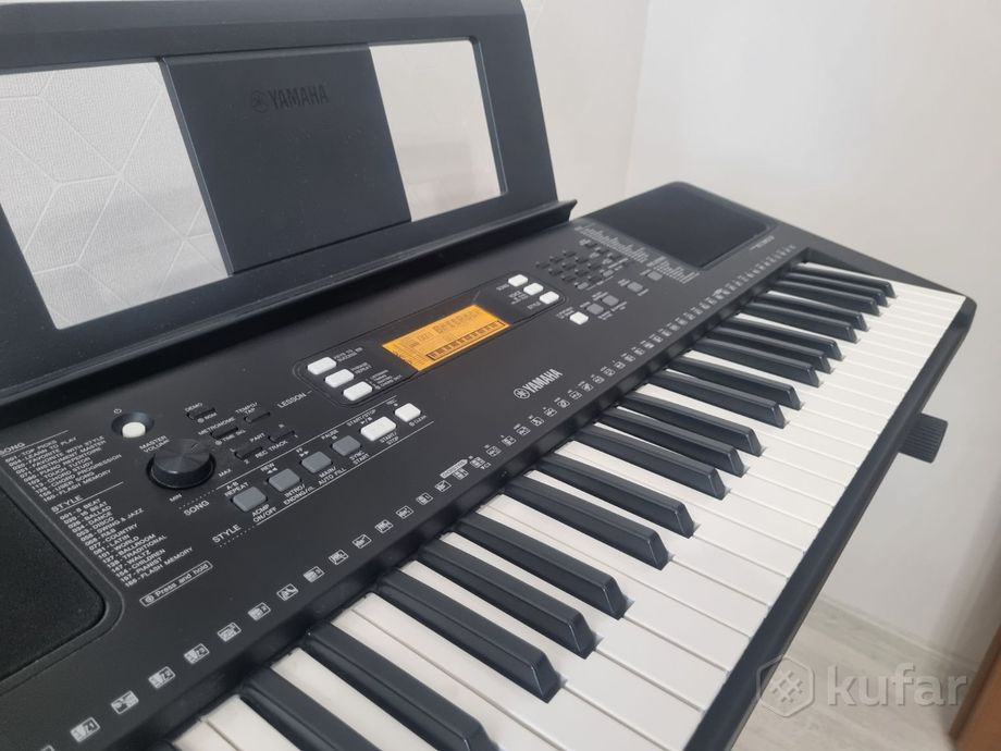 Синтезатор Yamaha PSR-E363 + стойка + педаль — фото 3