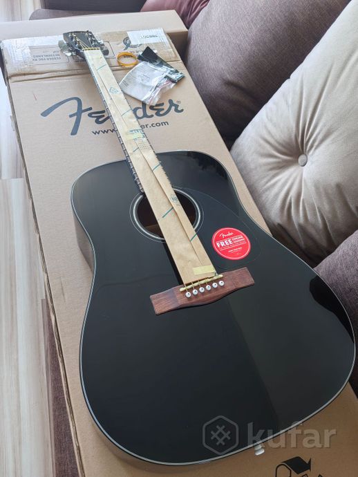 Гитара акустическая Fender cd-60 dread v3 ds — фото 1
