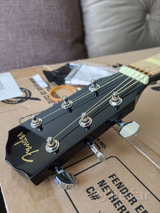 Гитара акустическая Fender cd-60 dread v3 ds — фото 3