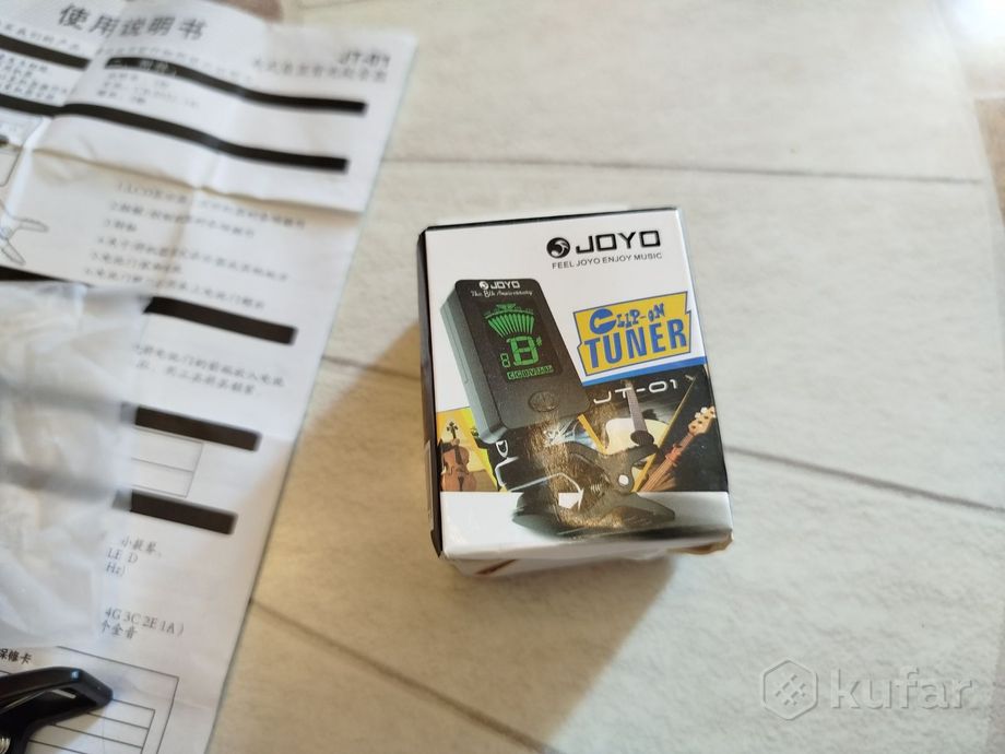 Тюнер гитарный Joyo JT-01 — фото 2