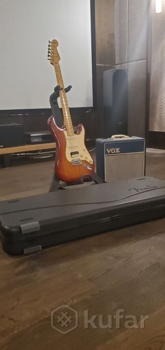 Fender Stratocaster(AM PRO II STRAT HSS MN SSB) — фото 2