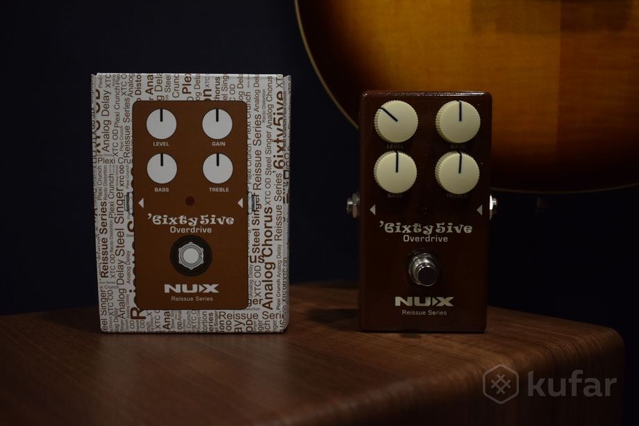 Педаль эффектов Nux 6ixty5ive Overdrive — фото 1