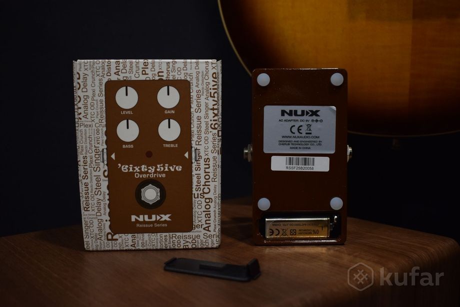 Педаль эффектов Nux 6ixty5ive Overdrive — фото 3