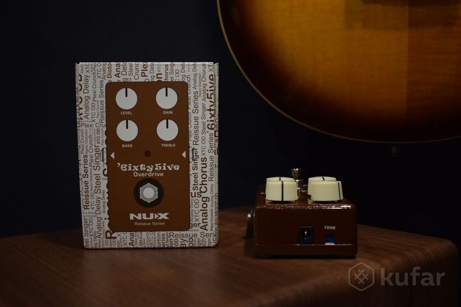 Педаль эффектов Nux 6ixty5ive Overdrive — фото 4