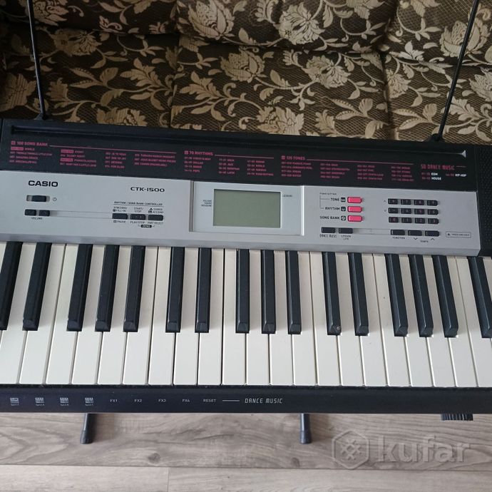 Синтезатор CASIO CTK 1500 + стойка — фото 2
