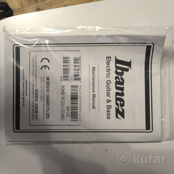 Электрогитара Ibanez GRG170DX BKN НОВАЯ — фото 7