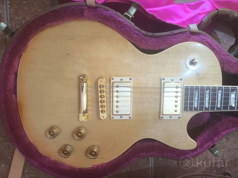 GIBSON Les Paul Standard Natural SmartWood Limited — фото 3