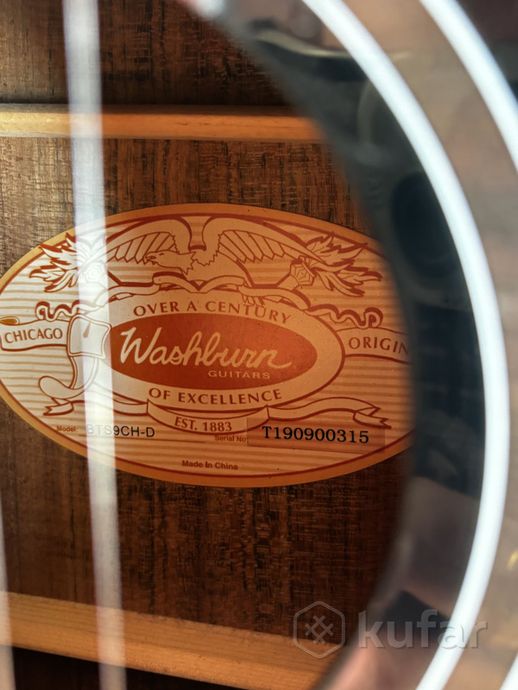Акустическая гитара Washburn BTS9CH-D (Novo S9) — фото 4
