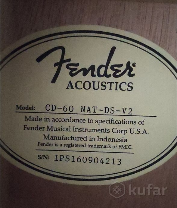 Гитара Fender — фото 2