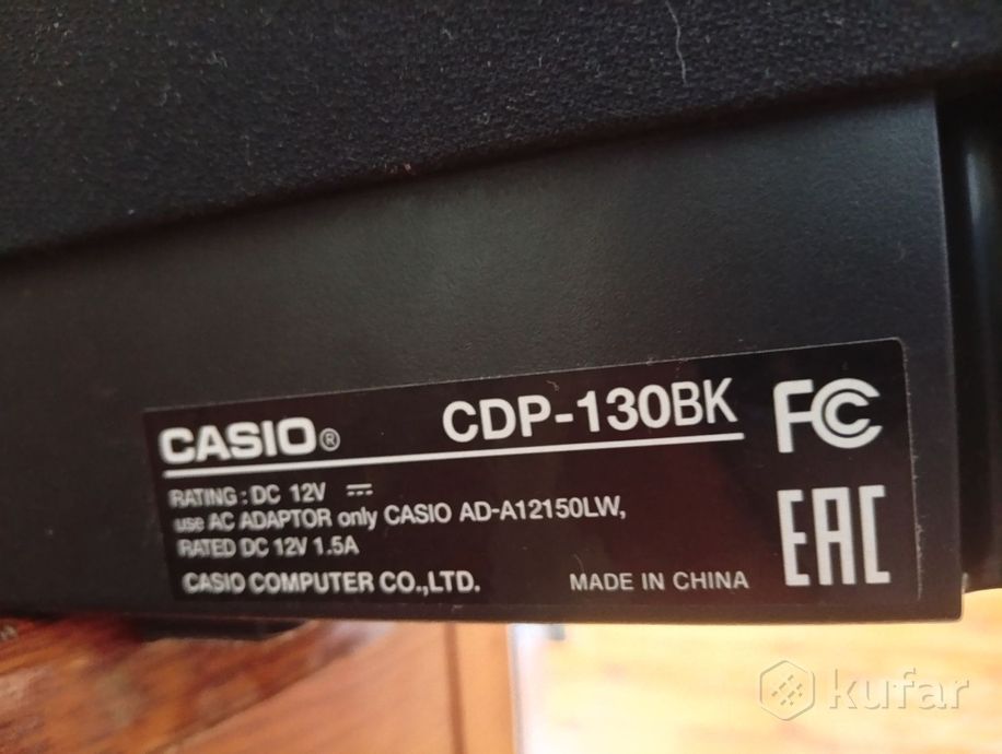 Электронное пианино casio cdp-130vk — фото 2