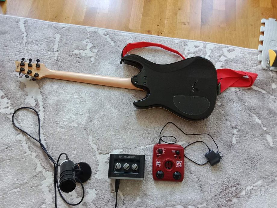Электрогитара Cort KX5 +ZOOM G1J + m-audio + микр — фото 4