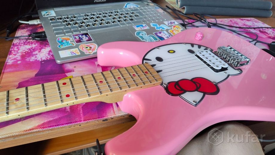 Электрогитара hello kitty — фото 6