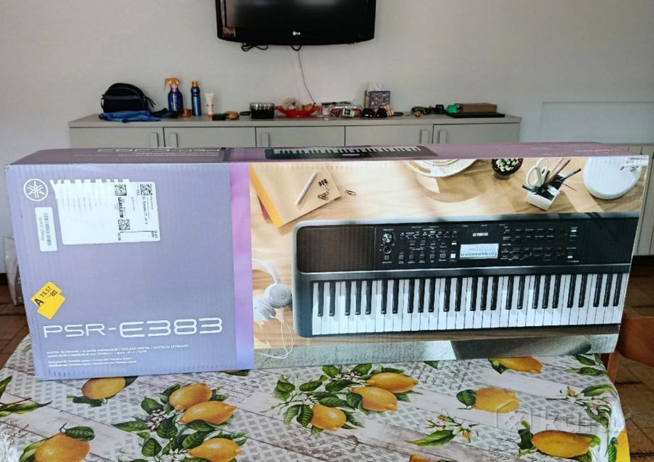 Синтезатор Yamaha PSR-383, в идеале, динамич. клав — фото 3