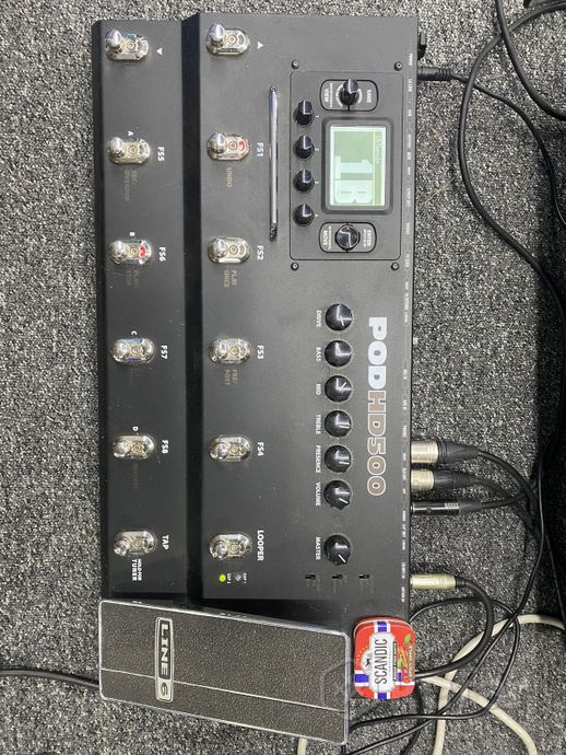 Гитарный процессор line 6 pod HD500