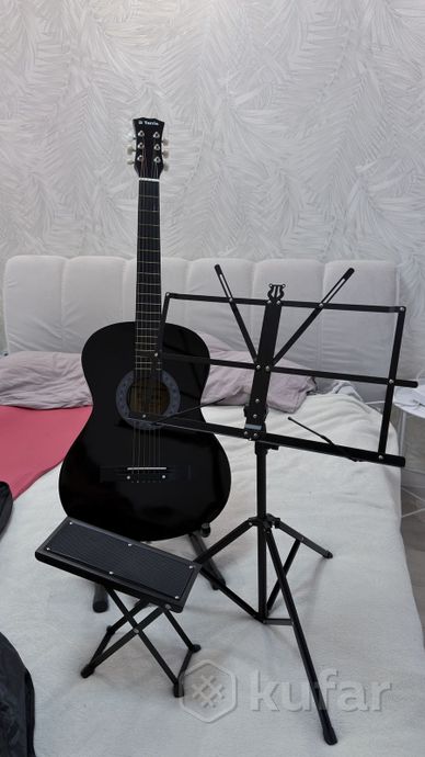 Акустическая гитара Terris TC-038 BK Starter Pack — фото 1