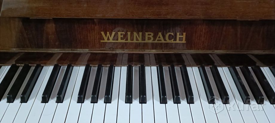 Чешское пианино WEINBACH, 1982 — фото 3