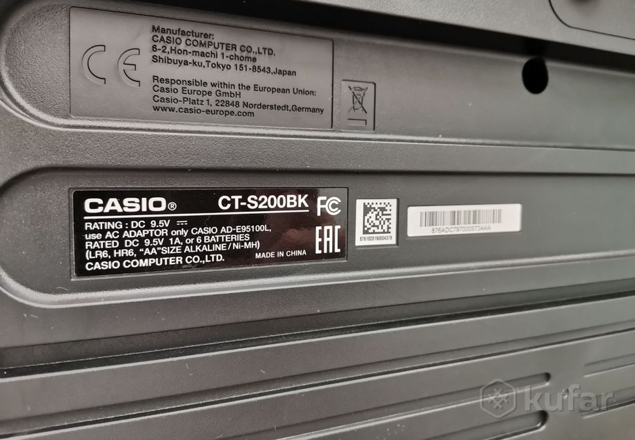 Синтезатор CASIO ST-S200BK — фото 4