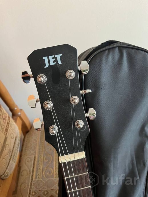 Акустическая гитара JET+ гарантия + чехол + струны — фото 2
