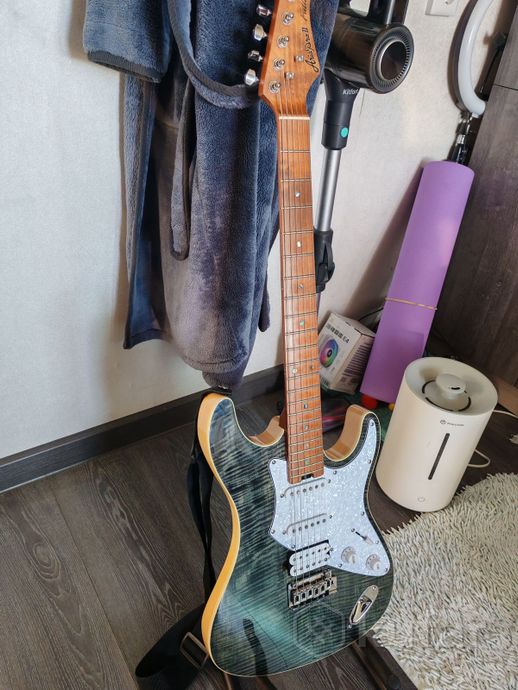 Электрогитара Aria PRO II 714-MK2 BKDM — фото 1