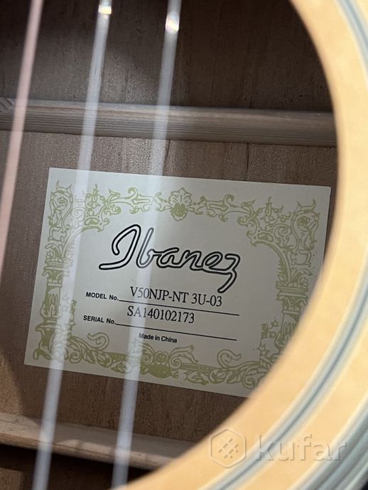 Гитара акустическая Ibanez + чехол — фото 6