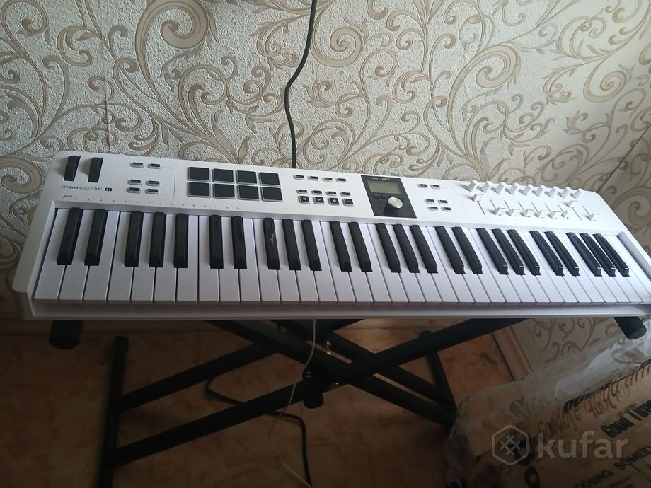 midi-клавиатура Arturia keylab essential 61 white — фото 2