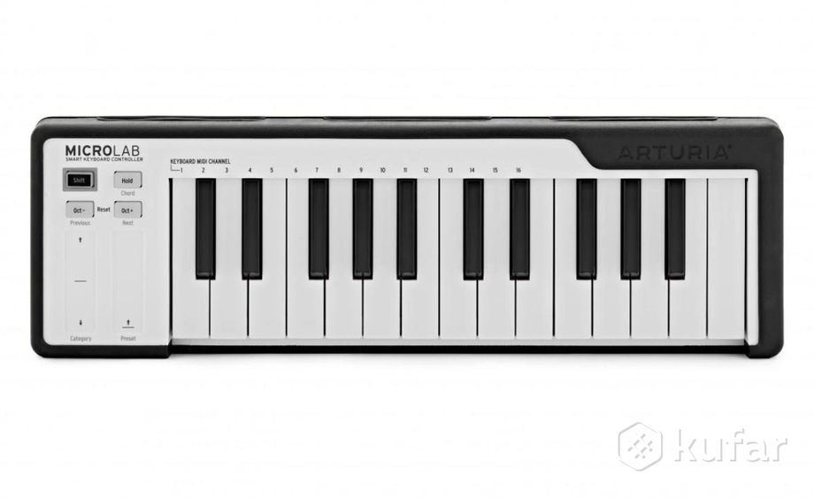MIDI-клавиатура Arturia MicroLab Black — фото 2