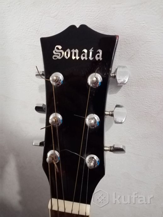 Гитара акустическая Sonata в хорошем состоянии — фото 3