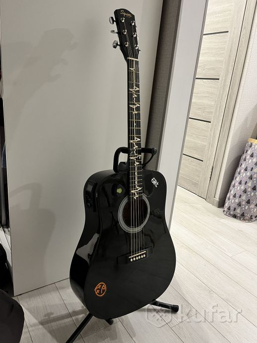Акустическая гитара fender squier — фото 1