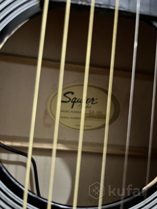 Акустическая гитара fender squier — фото 6