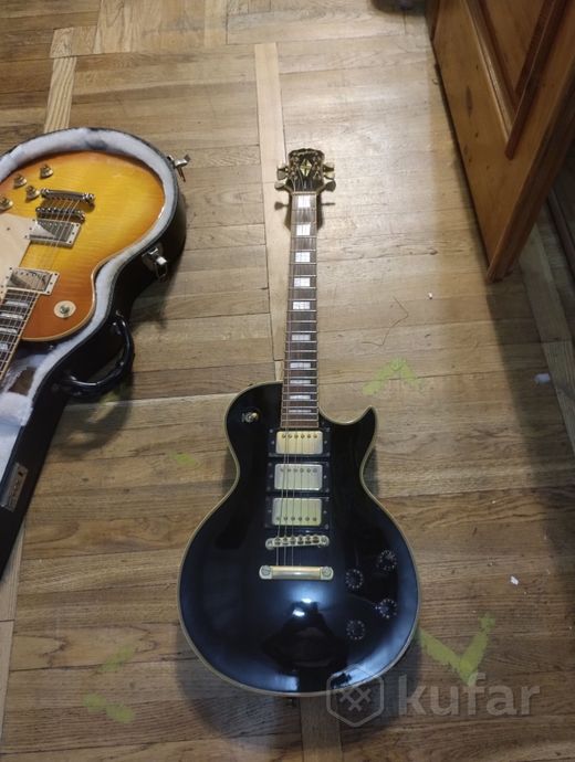 Epiphone Black Beauty Les Paul. 1997, Корея/Япония — фото 1