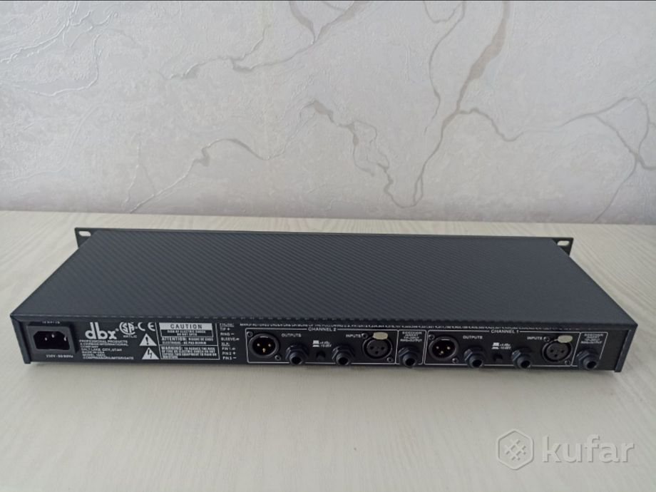 Компрессор dbx 166XL с чехлом — фото 4