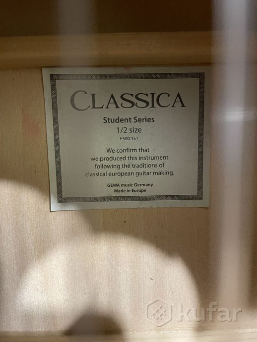 Gewa classica 1/2 Германия — фото 6