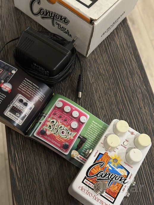 Педаль эффектов electro-harmonix canyon delay — фото 3