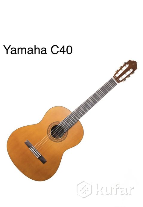 Гитара Yamaha C40 с чехлом — фото 1