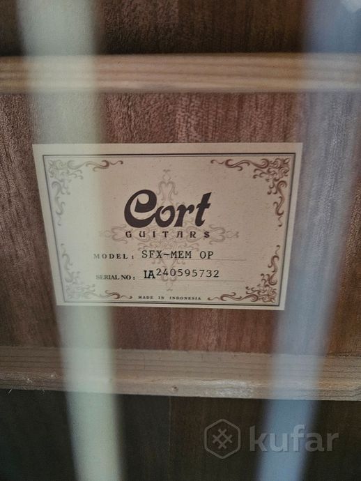 Акустическая гитара Cort — фото 7