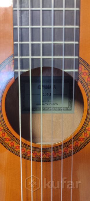 Гитара классическая Yamaha C40. Струны новые. — фото 2