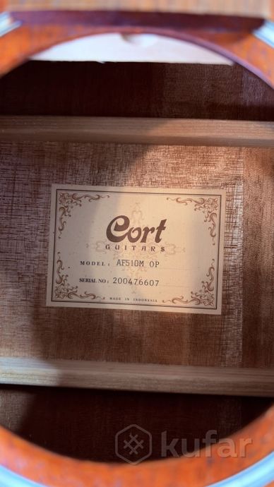 Гитара Cort AF510M OP (красное дерево) — фото 2