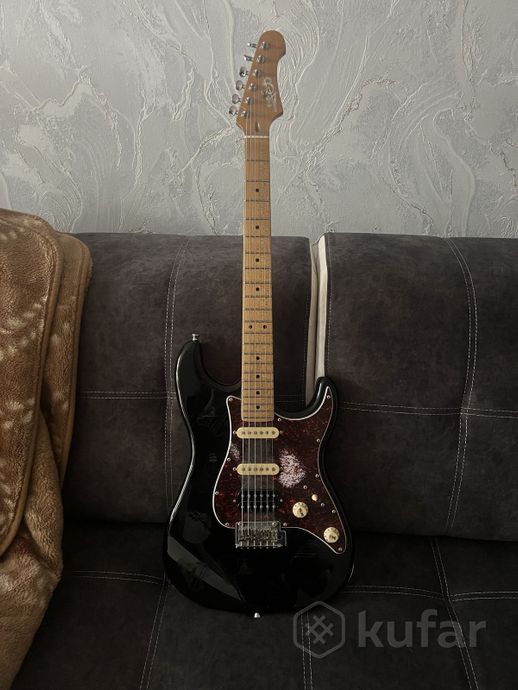 Гитара Jet js400 bk + комбиусилитель Marshall — фото 1