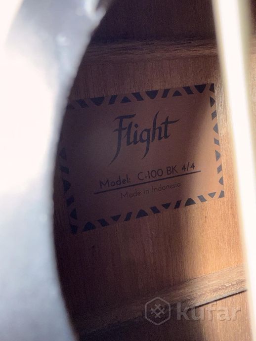 Продам гитару Flight C-100 BK 4/4 — фото 3