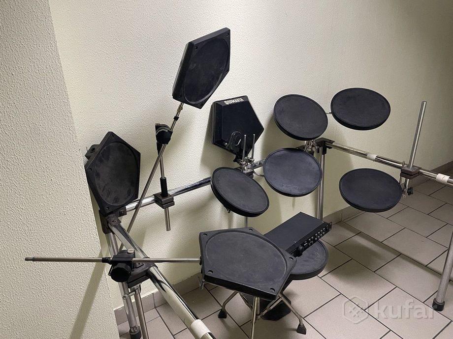 Электронные барабаны Alesis D4 пэды лель,форманта. — фото 2