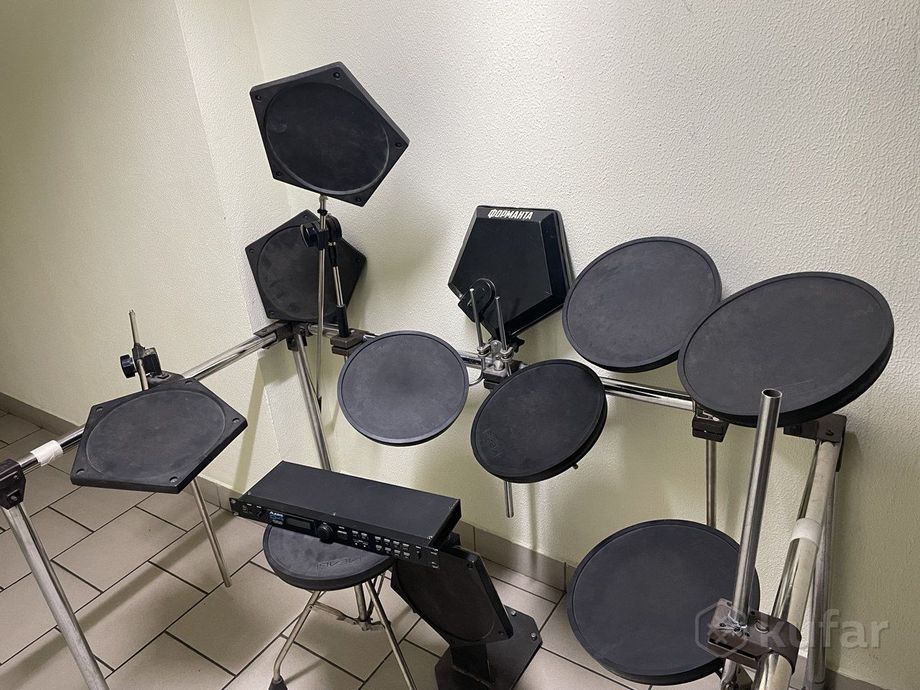 Электронные барабаны Alesis D4 пэды лель,форманта. — фото 4