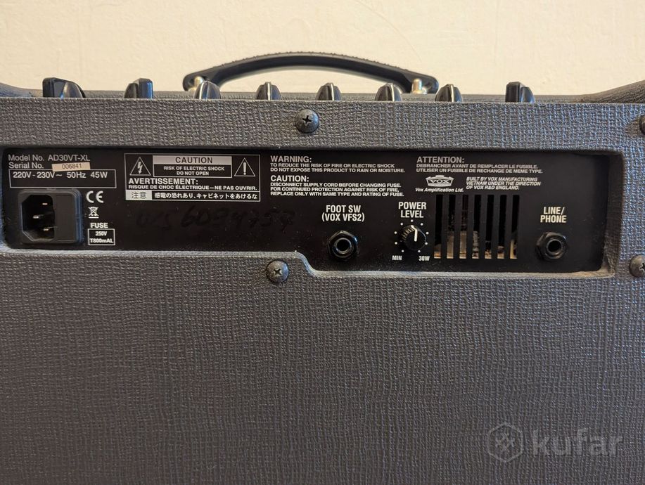 Комбоусилитель Vox AD30VT-XL — фото 4