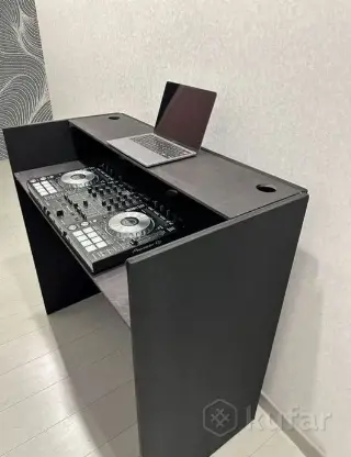Dj диджей ширма фасад чёрный + 2 столешницы +Сумка