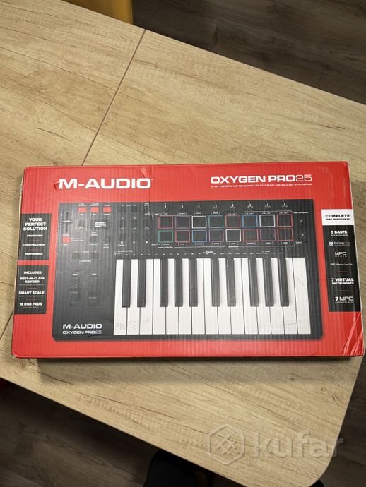 MIDI клавиатура M-Audio Oxygen Pro 25, миди — фото 2