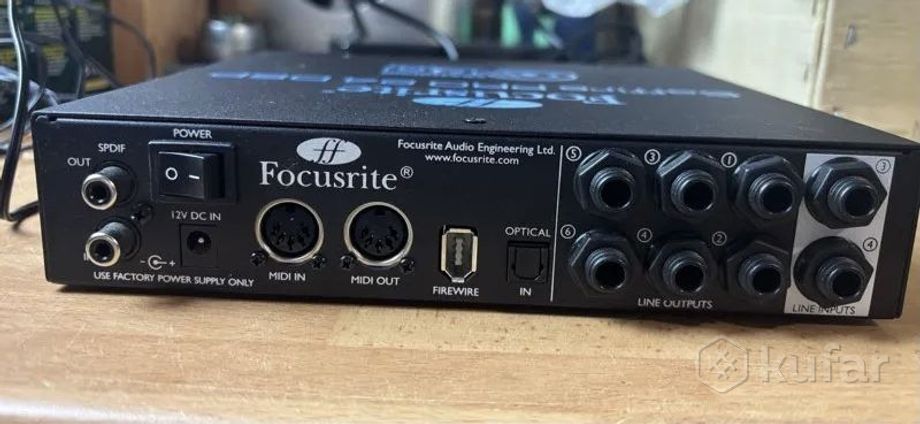 FOCUSRITE SAFFIRE PRO 24 DSP — фото 3