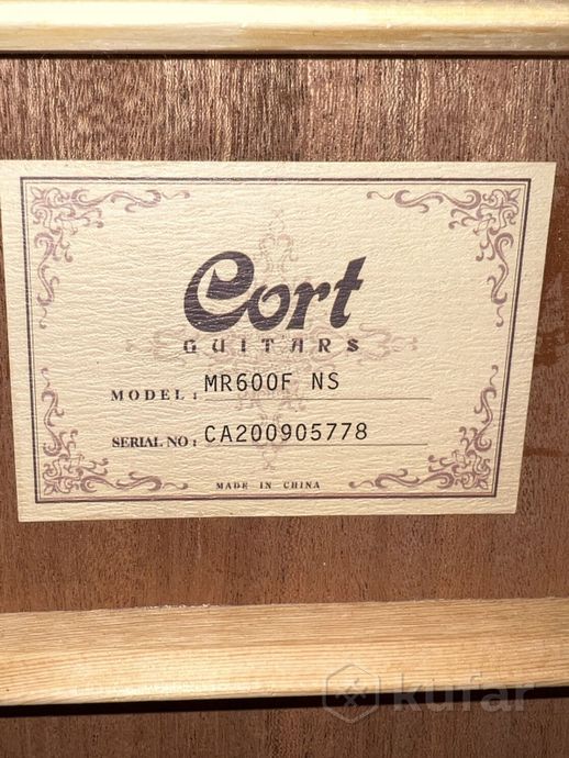 Электроакустическая гитара Cort mr600f — фото 5
