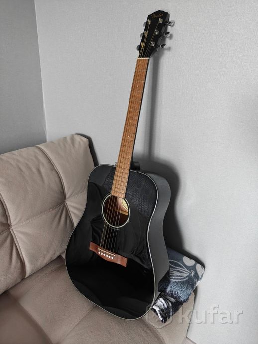 гитара Fender CD-60S Black — фото 1